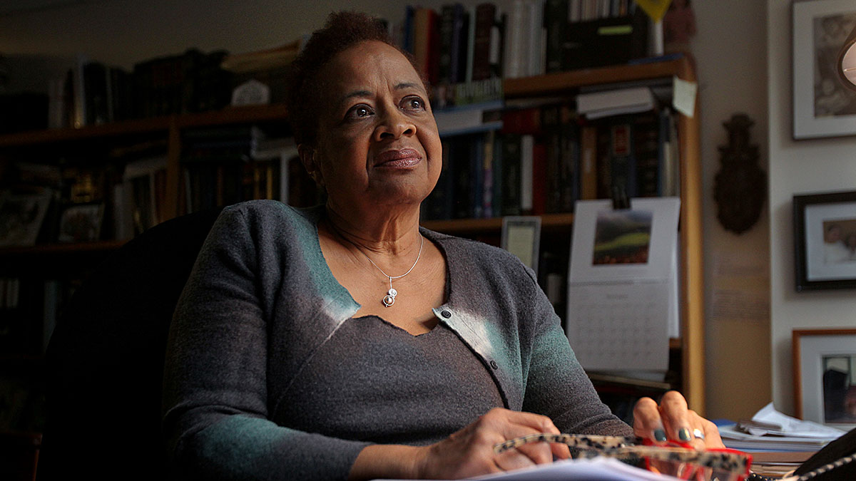 Founded by 2016 Carnegie fellow Margaret Burnham, the Civil Rights and Restorative Justice Project addresses harms resulting from anti-civil rights violence though research and remediation. (Photo: Suzanne Kreiter/The Boston Globe via Getty Images) racial_homicide.jpg