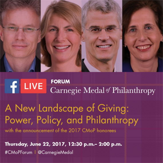 Announcing the 2017 Carnegie Medal of Philanthropy Recipients News
