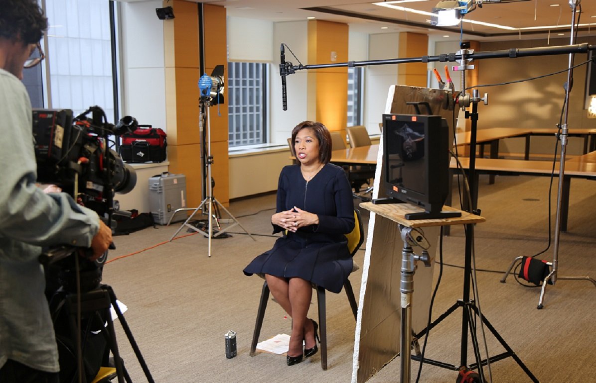 The Corporation’s CIO, Kim Lew, during an interview with The Economist Group about the investment strategy for the foundation’s endowment. 2019-10-22_Kim_Lew_2.jpg
