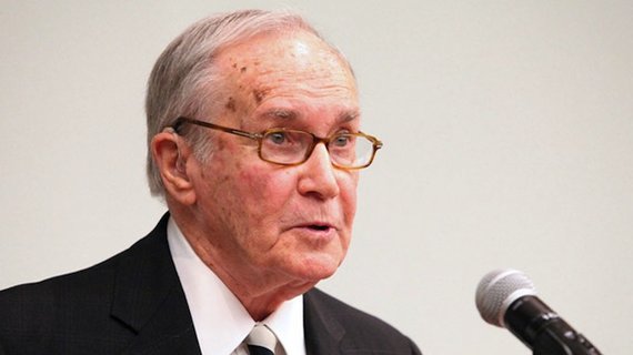Photo Source: Northwestern University/Stephen Anzaldi Source - Northwestern University - Newton Minow.jpg