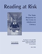 Reading At Risk. The State Response to the Crisis in Adolescent Literacy. The Report of the NASBE Study Group on Middle and High School Literacy