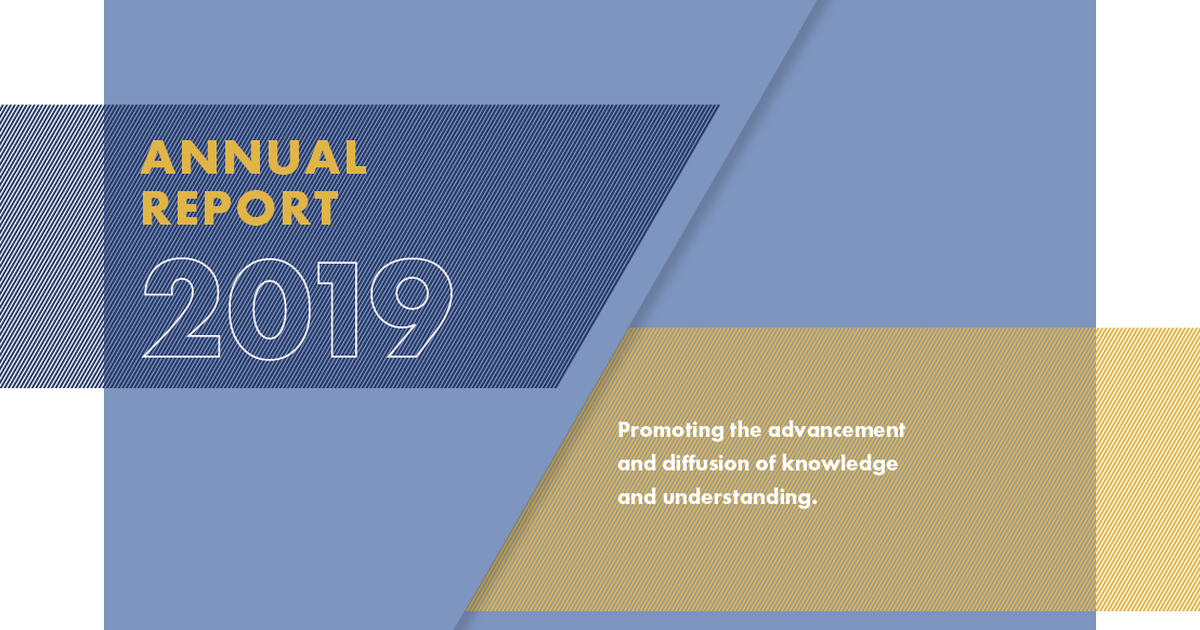 Carnegie Corporation of New York 2019 Annual Report : Publications ...