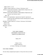 Facing toward Governments: Nongovernmental Organizations and Scientific and Technical Advice