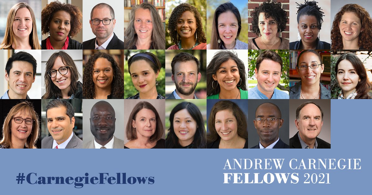 Carnegie Corporation of New York Announces 26 Andrew Carnegie Fellows : News | Carnegie Corporation of New York - Vimarsana News