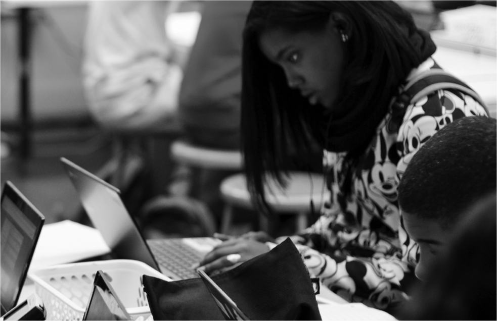 Students work on lessons through an online platform. Education technology can offer new opportunities for innovation in high schools. Students work on lessons through an online platform. Education technology can offer new opportunities for innovation in high schools.